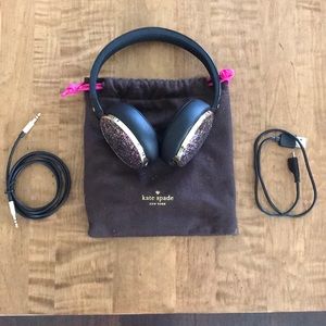 KateSpade MultiGlitter WirelessBluetoothHeadphones